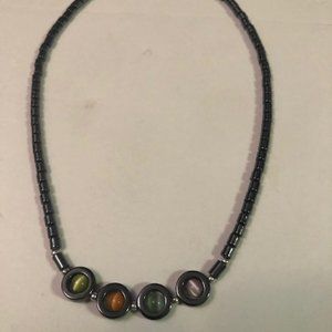 necklace with pretty stones